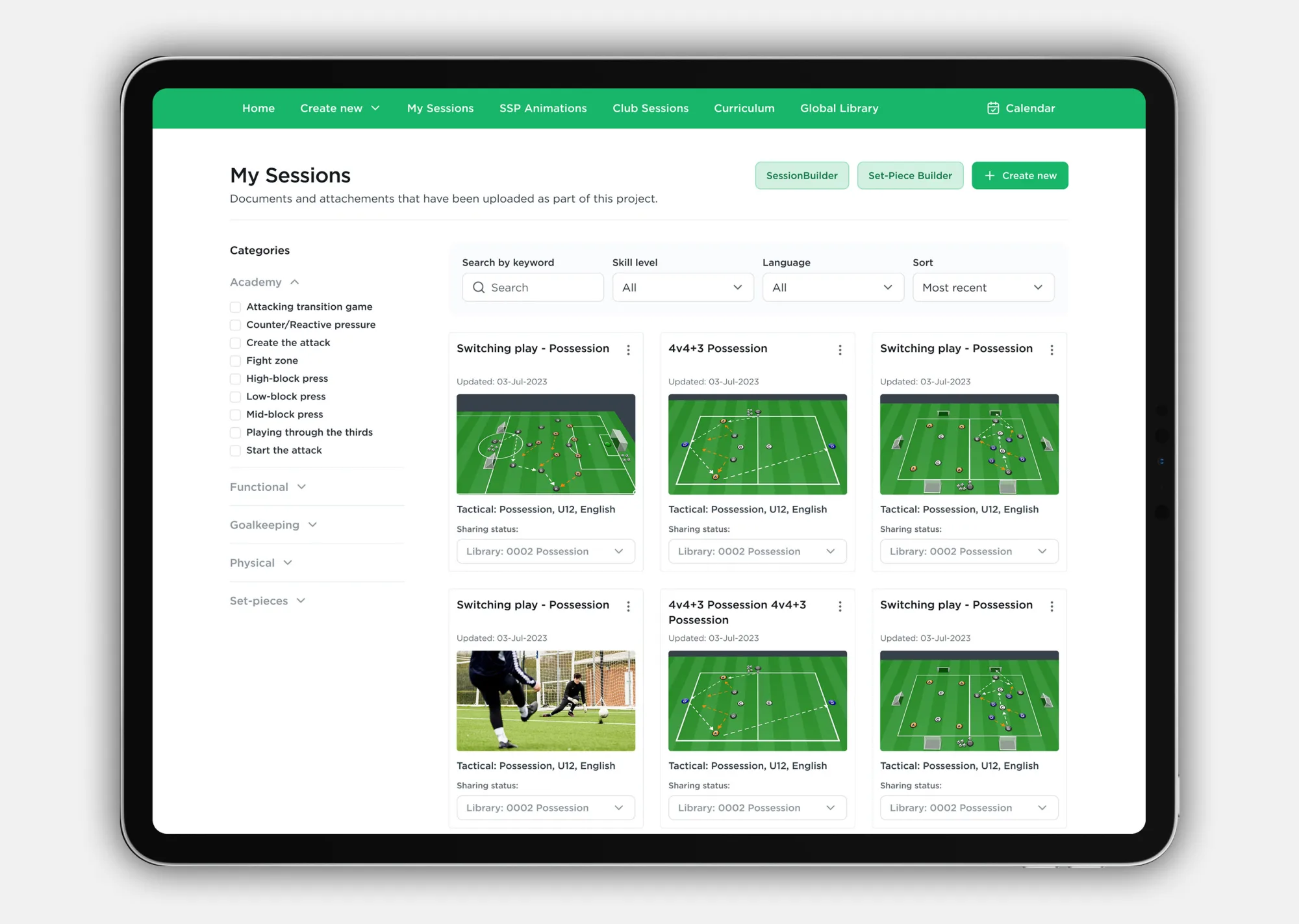 Coaches' Voice session planner 1