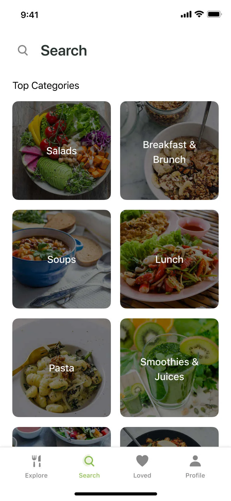 Digest search food
