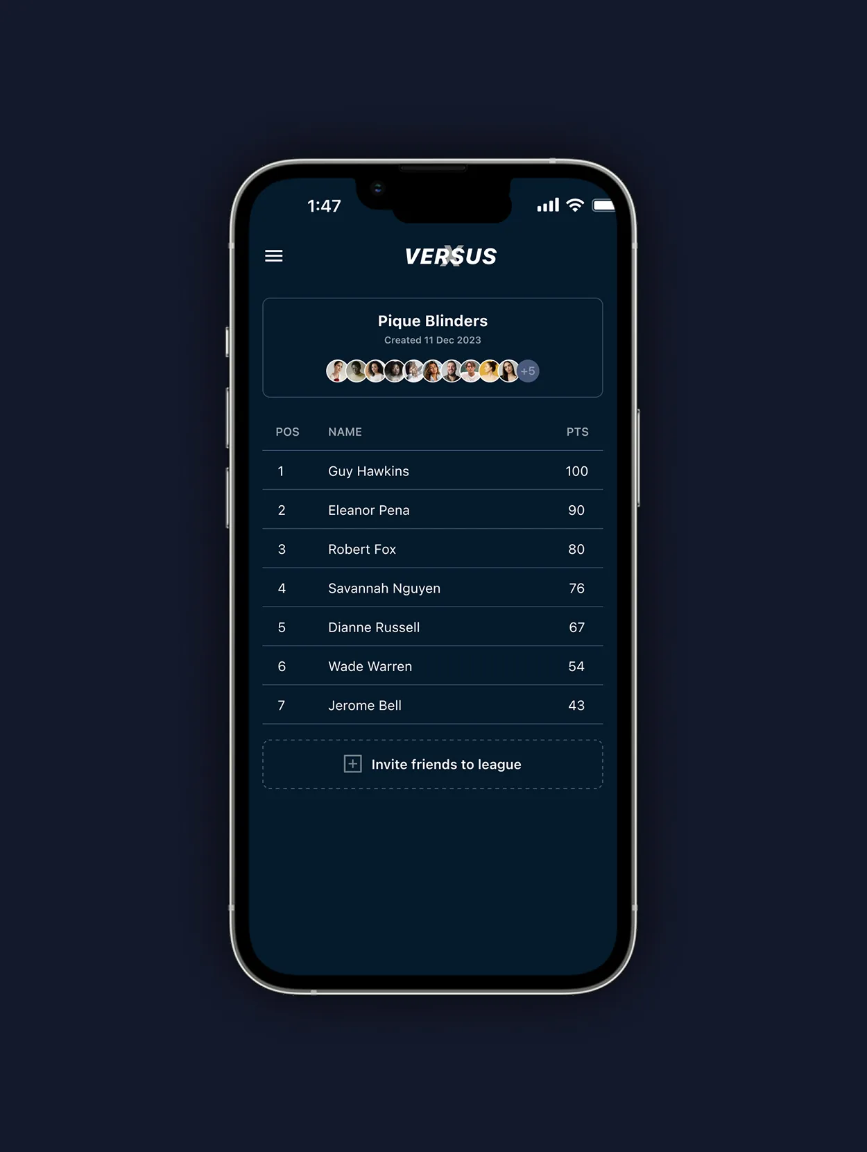 Versus UI 3
